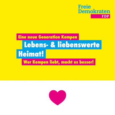 episode Eine neue Generation Kempen - Wahlprogramm der FDP (Lebens- und liebenswerte Heimat) artwork