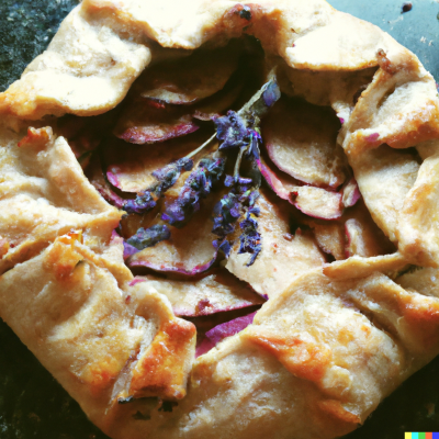 episode Fox and Jackal "Lavender-Infused Apple Galette," artwork