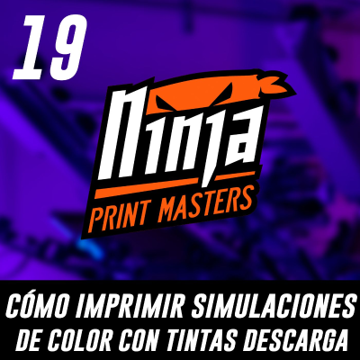 episode 19. ¿Cómo imprimi fotográfias con tintas descarga en serigrafía? artwork