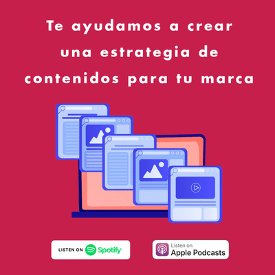 episode Aprende a crear una estrategia de contenidos para tu marca. (Ep. 12) artwork