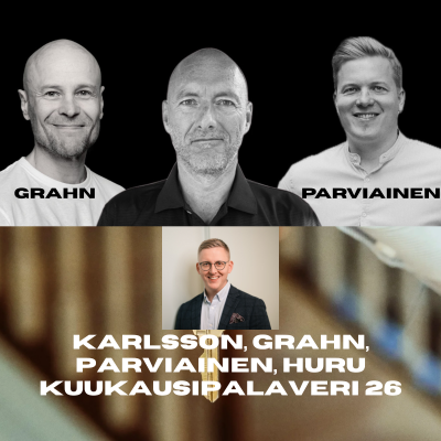 episode 384. Karlsson, Grahn, Parviainen, Huru - Kuukausipalaveri 26 artwork