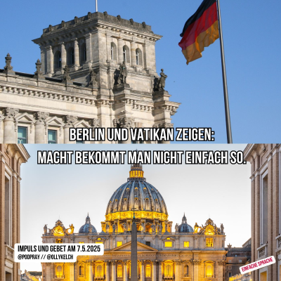 episode Merz in Berlin - Papst im Vatikan (7.5.2025) artwork