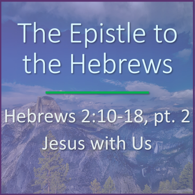 episode Hebrews 2:10-18, pt. 2 - Verse by Verse Bible Study artwork