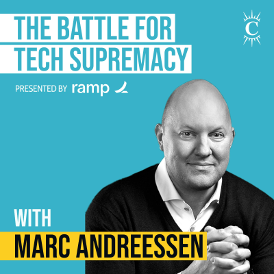 episode Marc Andreessen - The Battle For Tech Supremacy - [Invest Like the Best, EP.410] artwork