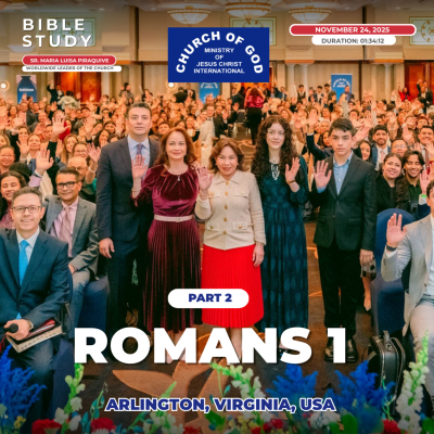 episode Bible Study: Romans 1 part 2 – Sister Maria Luisa Piraquive (November 24, 2024) artwork