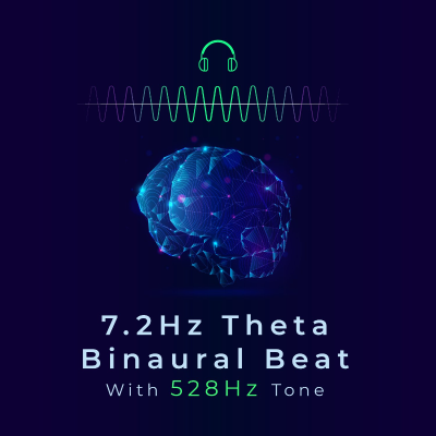 episode 7.2Hz Delta Binaural Beat & 528Hz Solfeggio Frequency | Deep Sleep & deep meditation | Binaural ASMR artwork