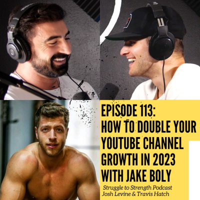episode How to Double Your YouTube Channel Growth in 2023 with Jake Boly artwork