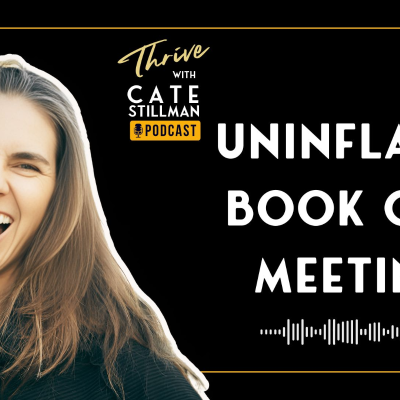 episode Uninflamed Book Club Meeting with Cate Stillman | Healing Inflammation from the Inside Out artwork