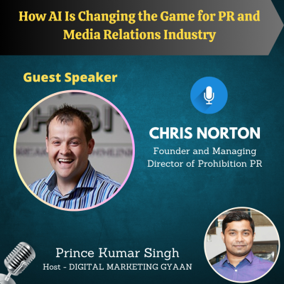 episode How AI Is Changing the Game for PR and Media Relations Industry with Chris Norton artwork