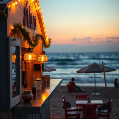 episode Beach Bar Ambience - 10 Hours Sleep Sound artwork