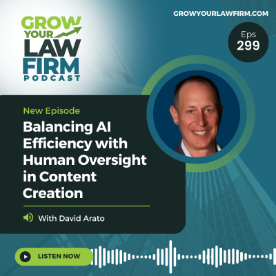 episode Balancing AI Efficiency with Human Oversight in Content Creation With David Arato artwork