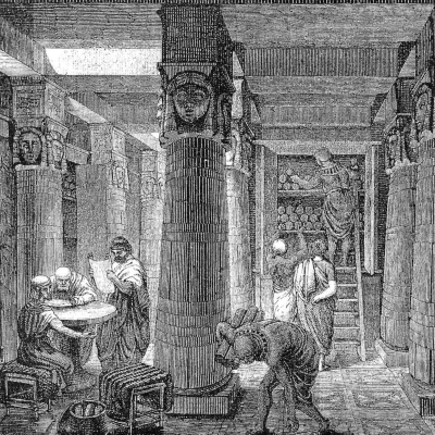 episode His2Go#150 - Die Große Bibliothek von Alexandria artwork