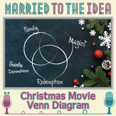 episode 6.8 Christmas Movie Venn Diagram artwork