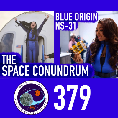 episode The Space Conundrum & Blue Origin NS-31 the All-Female Flight to the Edge of Space artwork