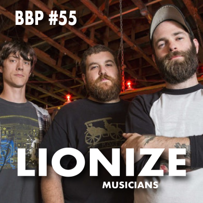 episode Episode # 55 - Lionize: Band artwork
