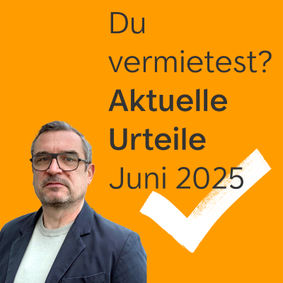 episode Das Mieting Teil 63 - Vermieten-News Juni 2025 artwork