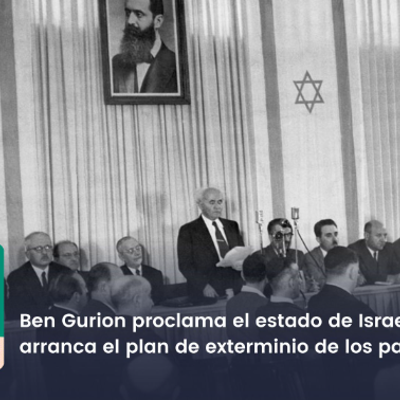 episode Acontece que no es poco | Ben Gurion proclama el estado de Israel: arranca el plan de exterminio de los palestinos artwork