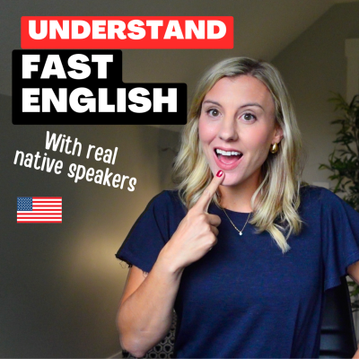 episode Understand FAST Native English with Real Podcast Conversations artwork