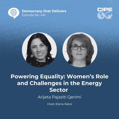 episode 416 - Powering Equality Women’s Role and Challenges in the Energy Sector artwork