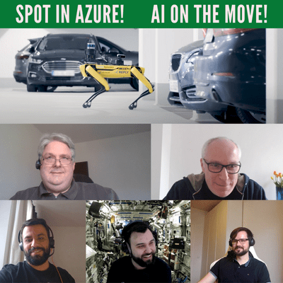 episode Spot from Boston Dynamics in Microsoft Azure! AI on the MOVE artwork