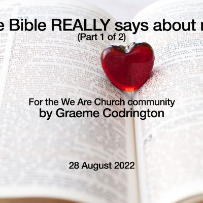 episode BONUS: We are Church: Part 2a of the Bible and LGBTQI inclusion series: How we should use the Bible artwork