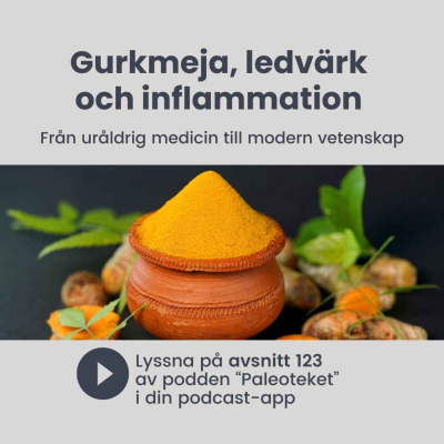 episode #123 Gurkmeja, ledvärk och inflammation – Från uråldrig medicin till modern vetenskap artwork