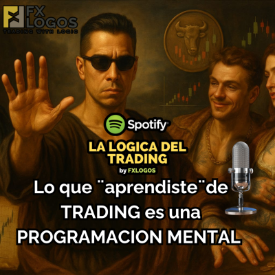 episode “La información que usas para ganar en trading… fue diseñada para que pierdas” | Como PIENSA y GANA un trader DES-programado artwork