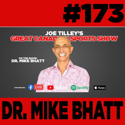 episode Olympics to PGA Tour Dr. Mike Bhatt's Sports Medicine Journey | EP. 173 | Great Canadian Sports Show artwork