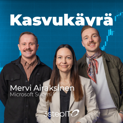 episode Mervi Airaksinen, Microsoft – "Kaikkea muuta, kunhan ei nukkuvaa, puolikuollutta elämää" artwork