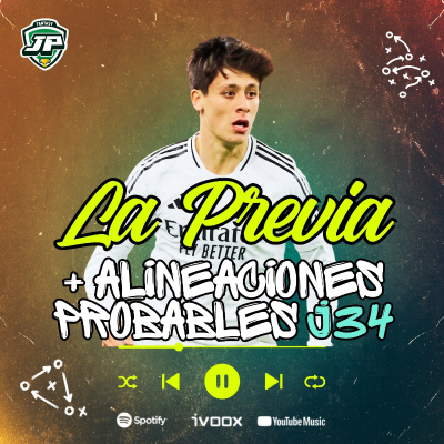episode 7x41 - LA PREVIA FANTASY DE LA JORNADA 34 artwork