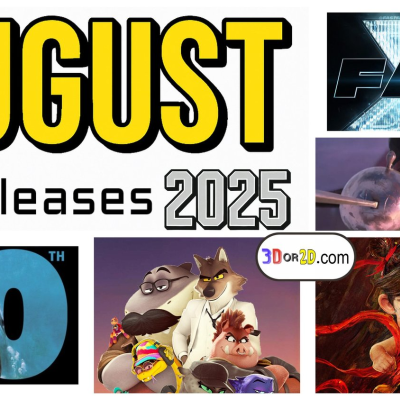 episode August 2025 3D Releases artwork