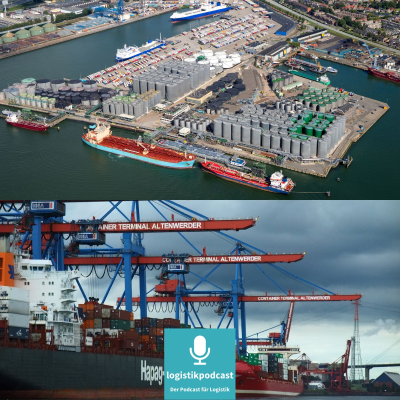 episode 290 - Hafen Hamburg vs. Rotterdam – Wer bleibt König in Europa? artwork