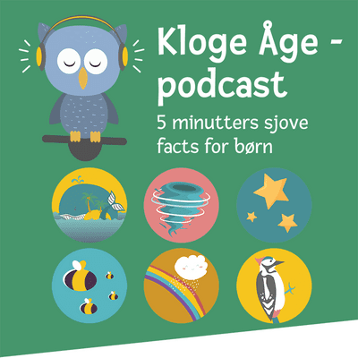 Kloge Åge podcast - 5 minutters sjove facts for børn