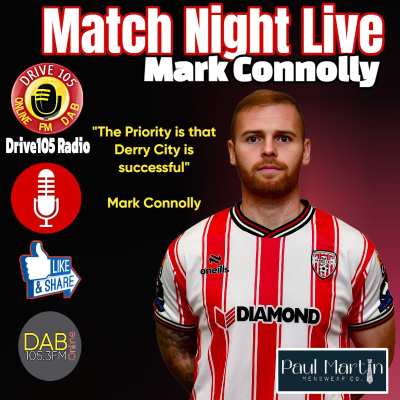 episode "The Priority is that Derry City is successful" - Mark Connolly artwork