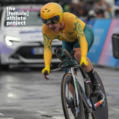 episode how olympic cyclist grace brown went from doubting herself to winning a gold medal without suffering artwork