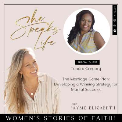 episode The Marriage Game Plan: Winning Strategies For Lifelong Love with Tondra Gregory artwork