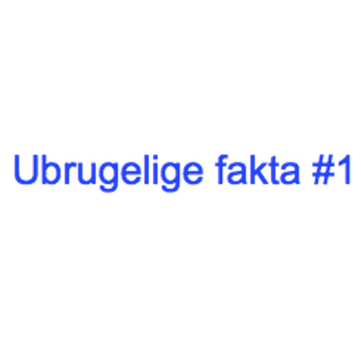episode Ubrugelig viden - episode 1 artwork