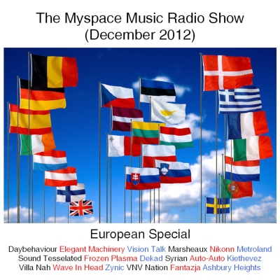 episode The Myspace Music Radio Show (December 2012) artwork