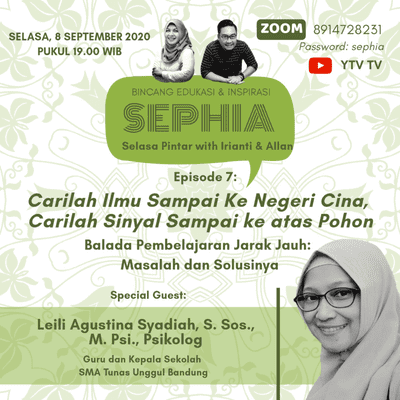 episode Sephia -Carilah Ilmu Sampai ke Negeri Cina, Carilah Sinyal sampai ke atas Pohon artwork