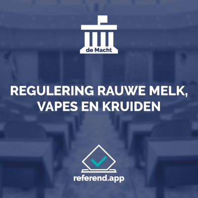 episode Regulering rauwe melk, vapes en kruiden artwork