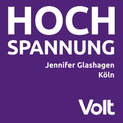 episode Volt im Parlament: Jennifer Glashagen aus Köln über Toiletten, Cannabis, Faxe und Verwaltung artwork