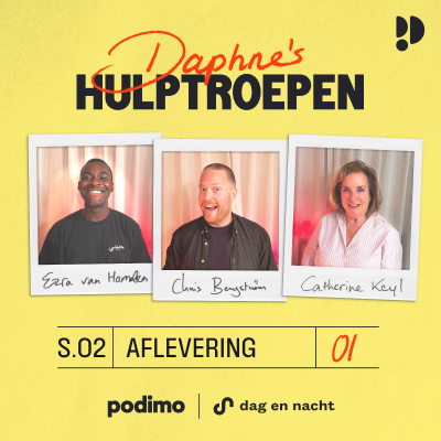 episode Catherine Keyl, Chris Bergström en Ezra van Hamelen artwork