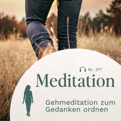 episode Gehmeditation // Deine Gedanken ordnen artwork