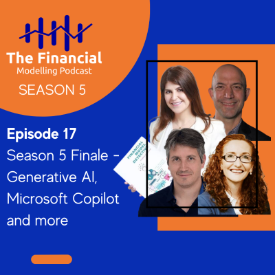 episode Financial Modelling Podcast - Season 5 Finale: Exploring the potential of generative AI in Financial Modelling artwork