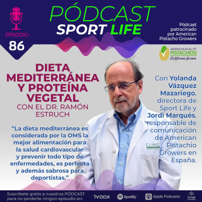 episode Pódcast SPL #86 - Dieta mediterránea y proteína vegetal con el Dr. Ramón Estruch artwork