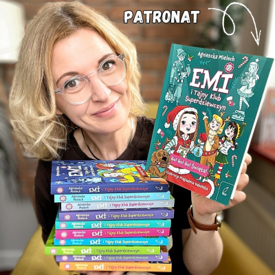 episode Ho! Ho! Ho! Święta. Emi i Tajny Klub Superdziewczyn. Książki dla dzieci 6-12 lat artwork