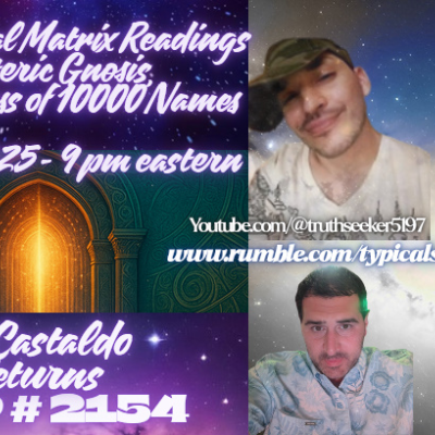 episode Ra Castaldo - “Live Crystal Matrix Readings, Esoteric Gnosis, Goddess of 10,000 Names🎙️ TSP #2158 artwork