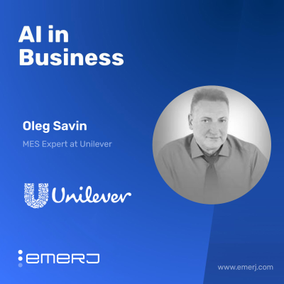 episode Neurobiological and Cybernetic AI for Manufacturing, Part 2 - with Oleg Savin of Unilever artwork