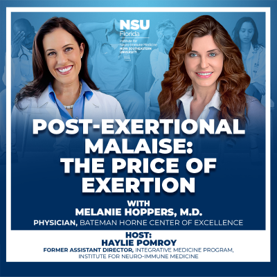 episode EP51: Post-Exertional Malaise: The Price of Exertion with Dr. Melanie Hoppers artwork