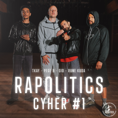 episode Rapolitics Cypher 1: Gio, Tkay, Pede B, Rune Kuda artwork